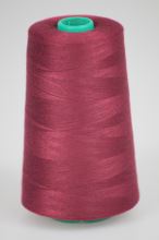 Nit KORALLI polyesterová 120, 5000Y, odstín 2690, červená-fialová