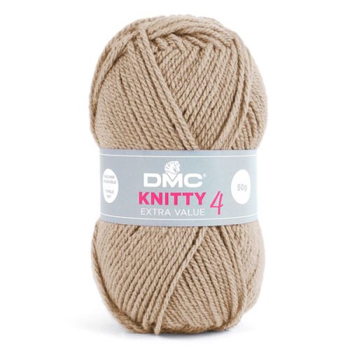 Priadza KNITTY 4 50g, béžová - odtieň 964