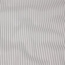 Bavlnené plátno biele, šedý prúžok, š.140