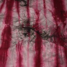 Šatovka hnědo-růžová batika, š.140
