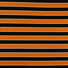 Úplet 21473, oranžovo-černý pruh, š.155
