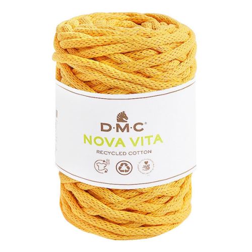 Priadza NOVA VITA 250g, žltá - odtieň 092