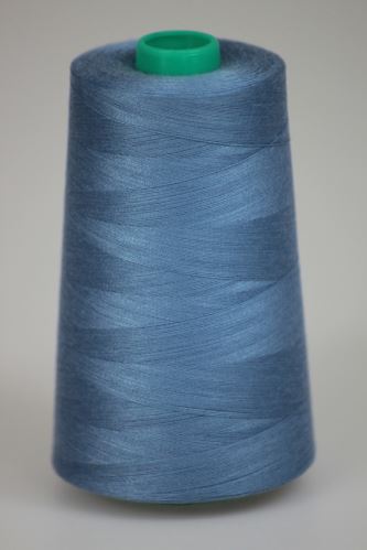 Nit KORALLI polyesterová 120, 5000Y, odstín 5350, modrá