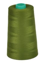 Niť KORALLI polyesterová 120, 5000Y, odtieň 6855, zelená