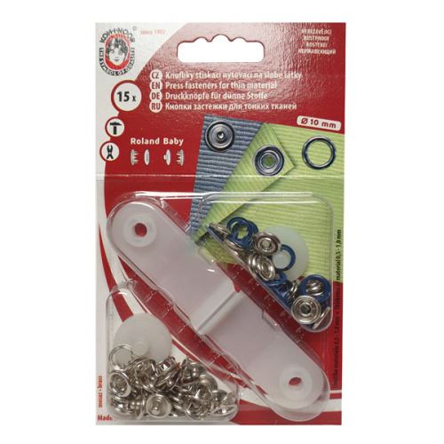 Cvoky Roland Baby modré, priemer 10mm (v.2), 15ks