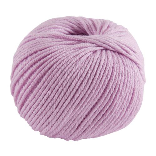 Priadza NATURA MEDIUM 50g, ružová - odtieň 136