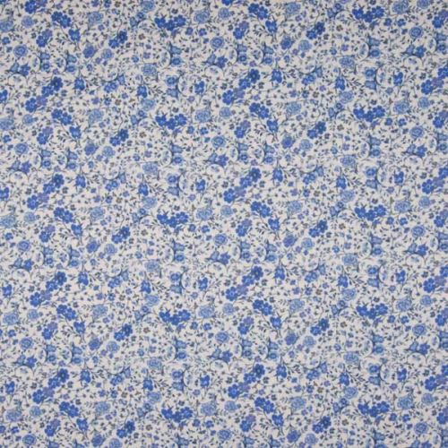 Šatovka 21841, modré drobné kvety, š.145