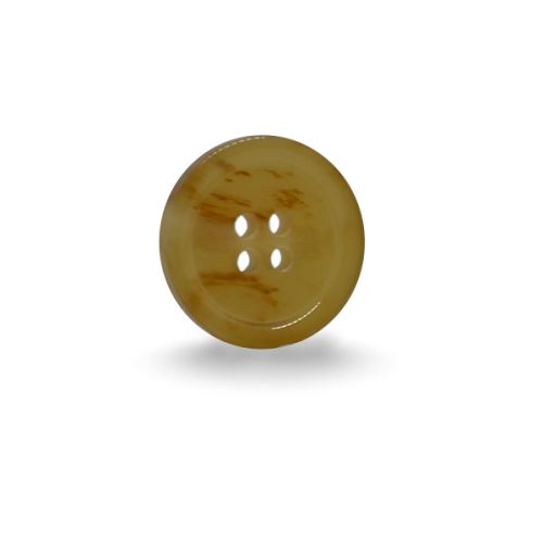 Knoflík 20mm, béžovohnědý, lesklý