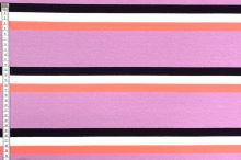 Úplet 21940, lila-ružové pruhy, š.150