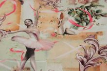 Úplet balerína v ružiach, š.160
