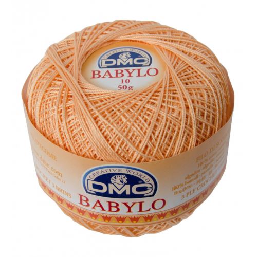 Priadza Babylo 50g, sila 10, marhuľová - odtieň 453