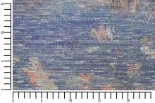 Svetrovina N4782 modrá, farebné lúče, š.150 (3)