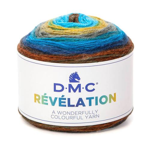 Priadza REVELATION 150g, farebný mix - odtieň 208