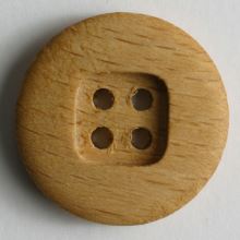 Knoflík dřevěný 270354, 28mm