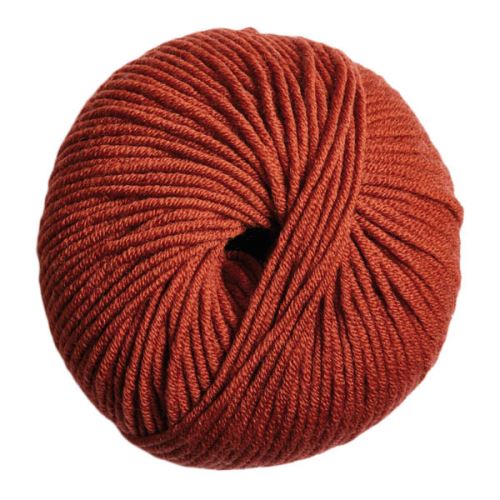 Priadza WOOLLY 5 50g, tehlová - odtieň 511