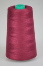 Nit KORALLI polyesterová 120, 5000Y, odstín 2640, červená-fialová