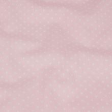 Bavlněné plátno růžové, bílé malé hvězdičky, š.140