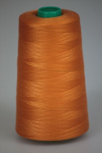 Nit KORALLI polyesterová 120, 5000Y, odstín 2220, oranžová