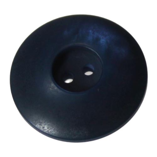Knoflík modrý K36-12, průměr 22 mm.