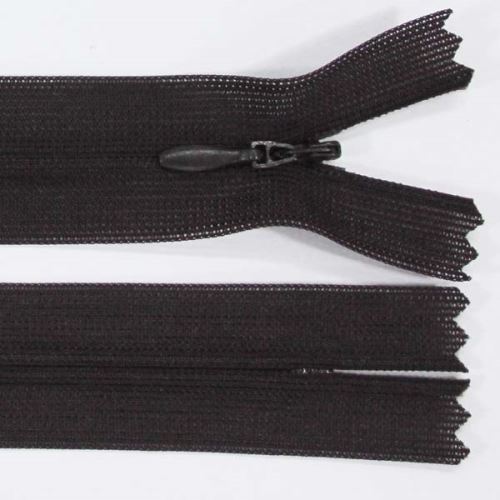 Zip skrytý šatový 3mm dĺžka 45cm, farba 304