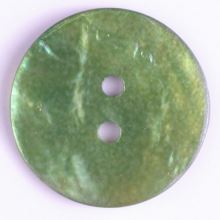 Gombík perleťový zelený 300964, 18mm