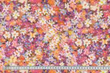 Šatovka B0142 barevné květy, š.150