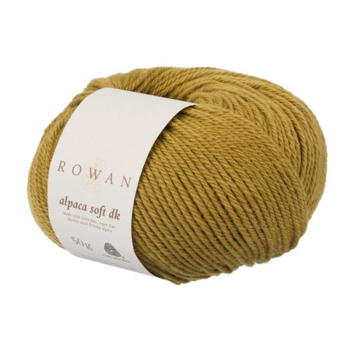 Příze ROWAN Alpaca Soft DK 50g, olivová - odstín 220