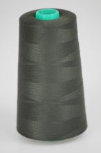 Nit KORALLI polyesterová 120, 5000Y, odstín 6990, černá-hnědá