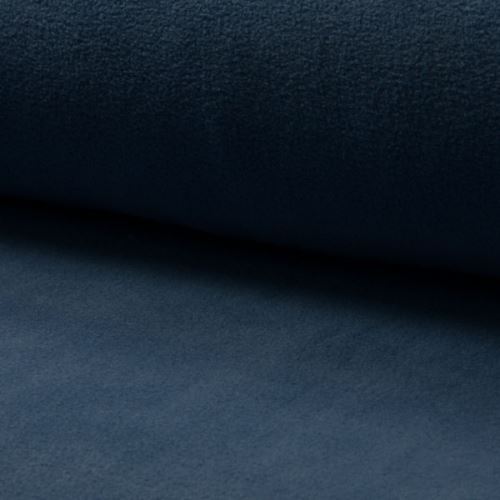 Polar fleece denimová modrá, š.150