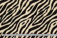 Úplet N6651, krémovo-černá zebra, š.155 (3)