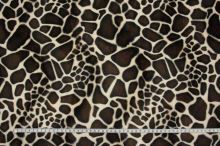Kožešina žirafa, hnědožlutý vzor, š.150