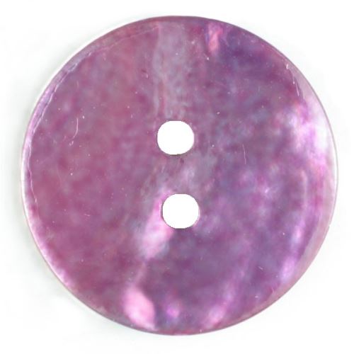 Gombík perleťový fialový 300963, 18mm