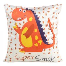 Detská dekoračná obliečka na vankúš 45x45 cm - dinosaurus