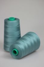 Nit KORALLI polyesterová 120, 5000Y, odstín 5210, modrá-zelená