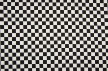 Úplet 21764, černo-bílá větší šachovnice, š.150