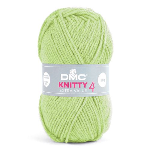 Priadza KNITTY 4 50g, svetlo zelená - odtieň 882