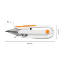 Nožnice na nite - cvakačky Fiskars Premier, veľkosť 12,3 cm (2)
