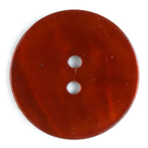 Gombík perleťový oranžový 241117, 13mm