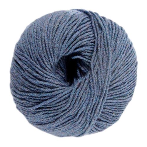 Priadza WOOLLY HERITAGE 50g, modrý melír - odtieň 777