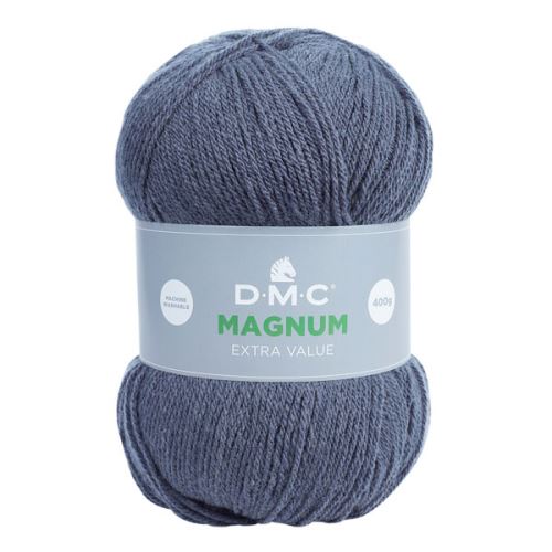Priadza MAGNUM 400g, tmavo šedá - odtieň 822