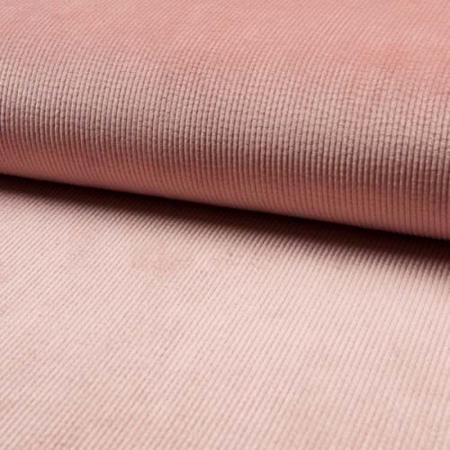 Menčester WASHED púdrový, š.145