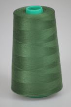 Nit KORALLI polyesterová 120, 5000Y, odstín 6635, zelená