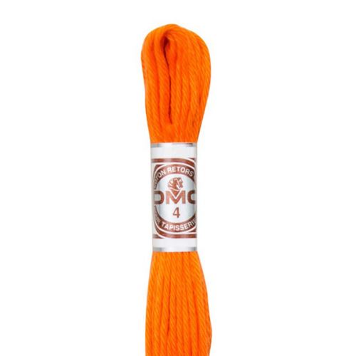 Priadza SOFT COTTON, oranžová - odtieň 2947