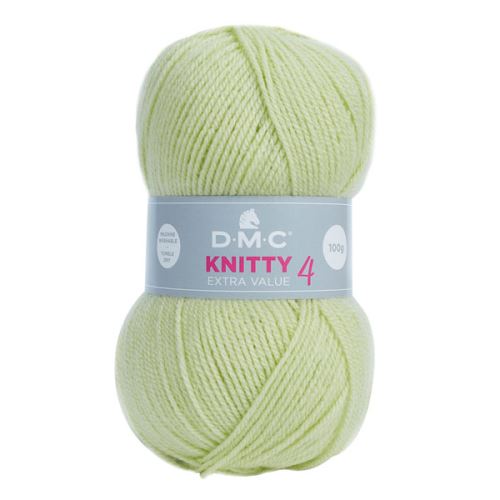 Priadza KNITTY 4 100g, svetlo zelená - odtieň 882