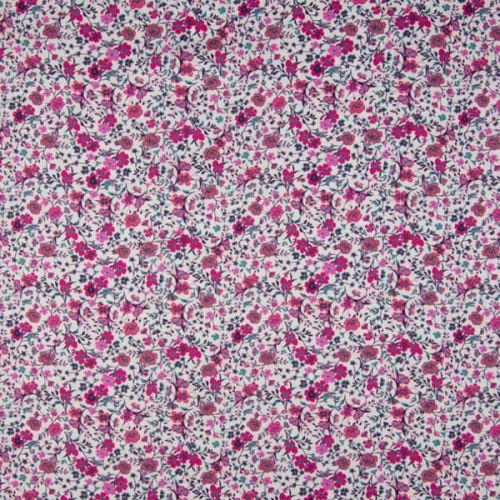 Šatovka 21840, ružové drobné kvety, š.145
