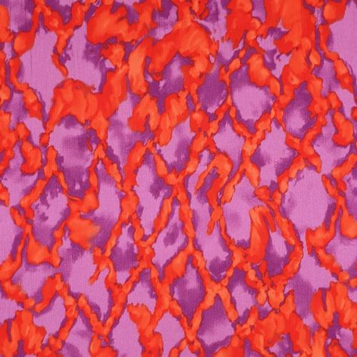 Šatovka 22630 kreš, oranžovo-fialový vzor, ​​š.140