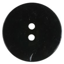 Knoflík perleťový černý 280842, 15mm