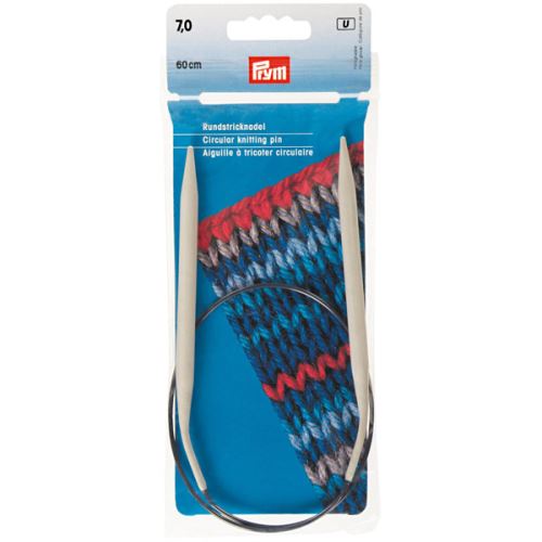 Kruhové pletacie ihlice Prym 60 cm, veľkosť 7,0
