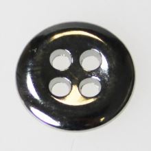 Gombík strieborný K18-2, priemer 11 mm.