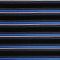 Košeľovina 05290 čierna, modrý pruh, š.150